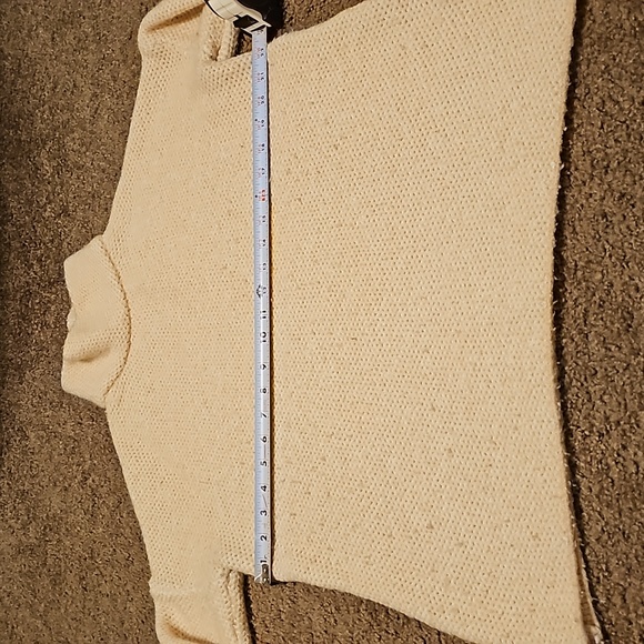Zara Chunky Cotton Knit Turtleneck Sweater, size small - Picture 6 of 9